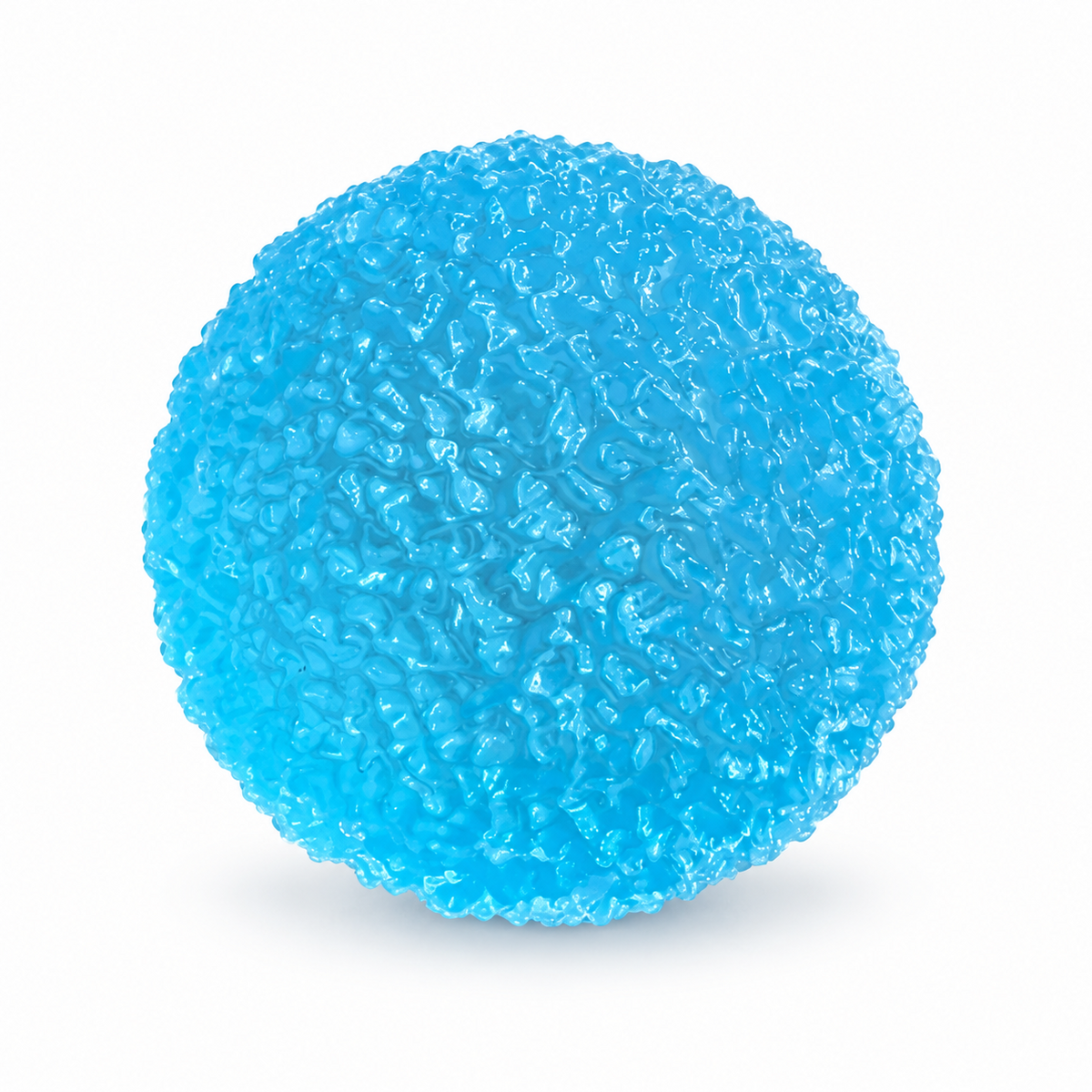 Ice Ball bleu texturé