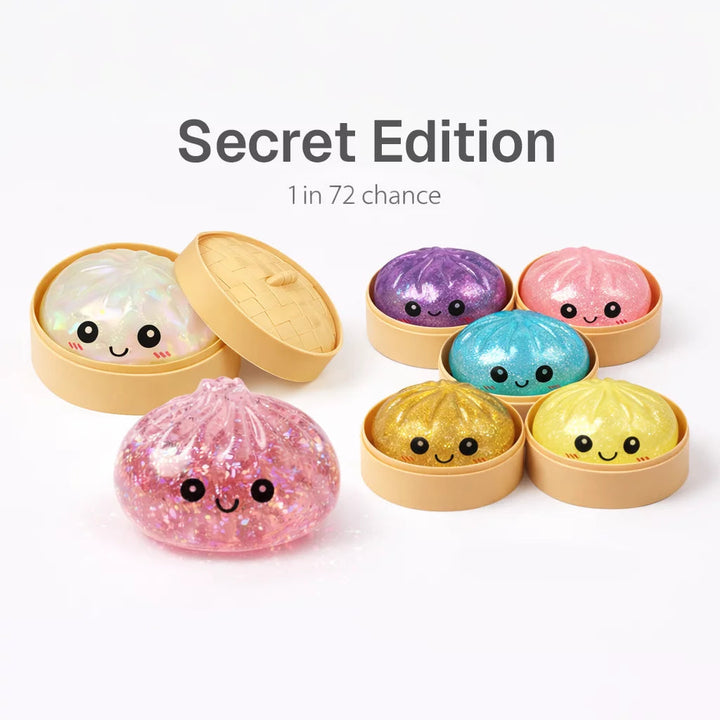 Glitter Dumpling Squishy mystery