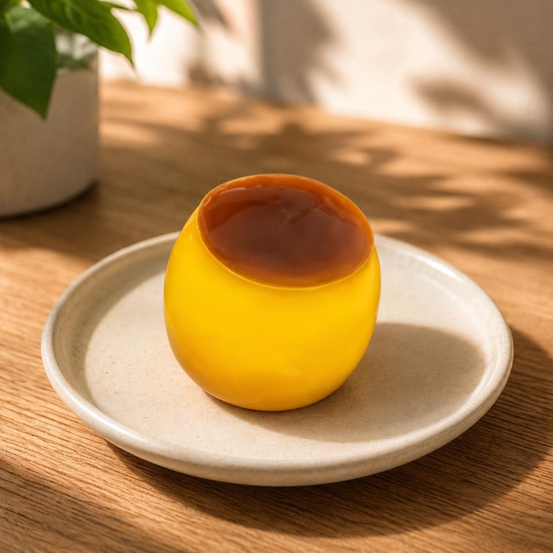 Squishy pudding caramel