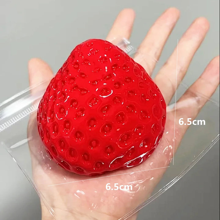 Squishy fraise format normal 6 cm